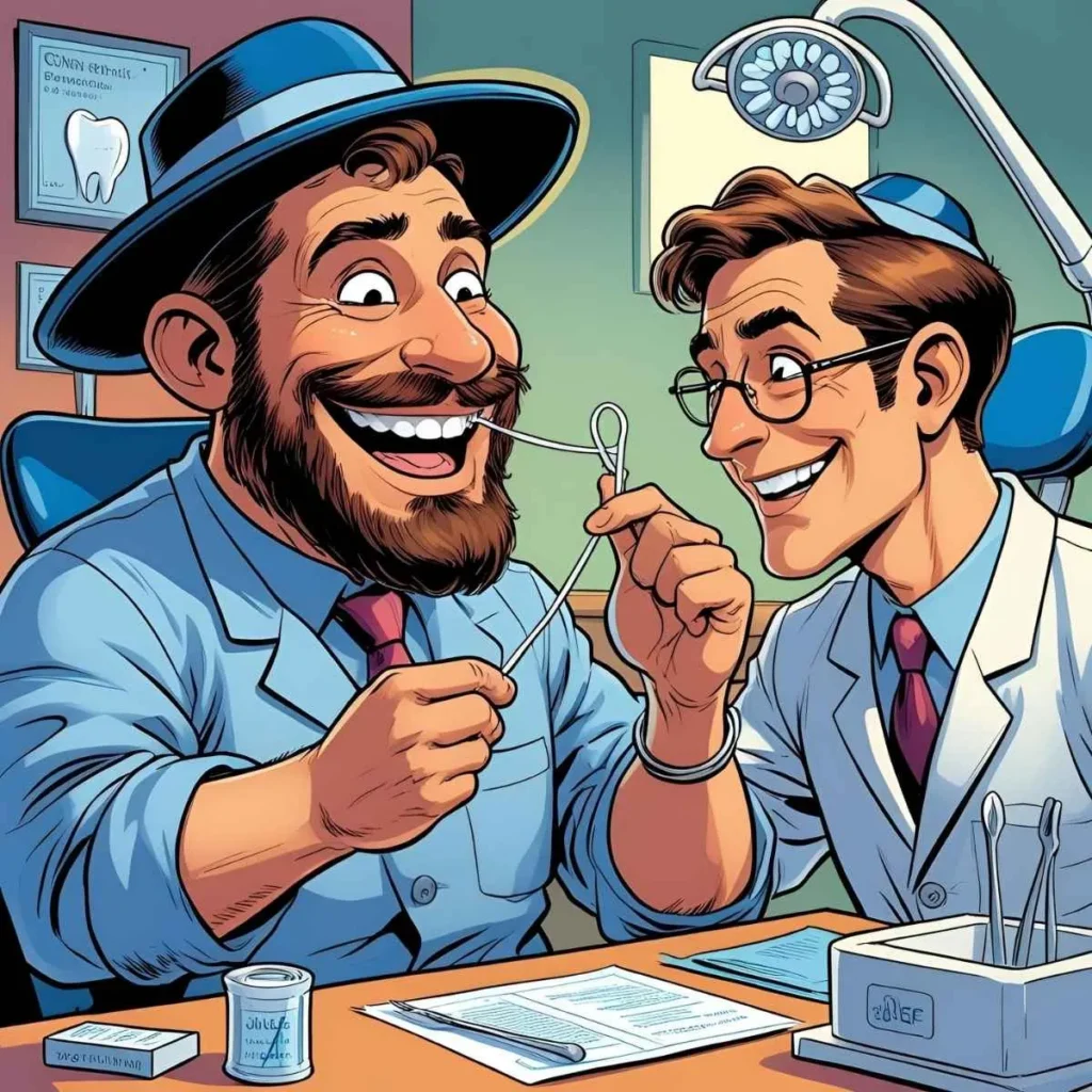 Are You Flossing Jewish Joke
