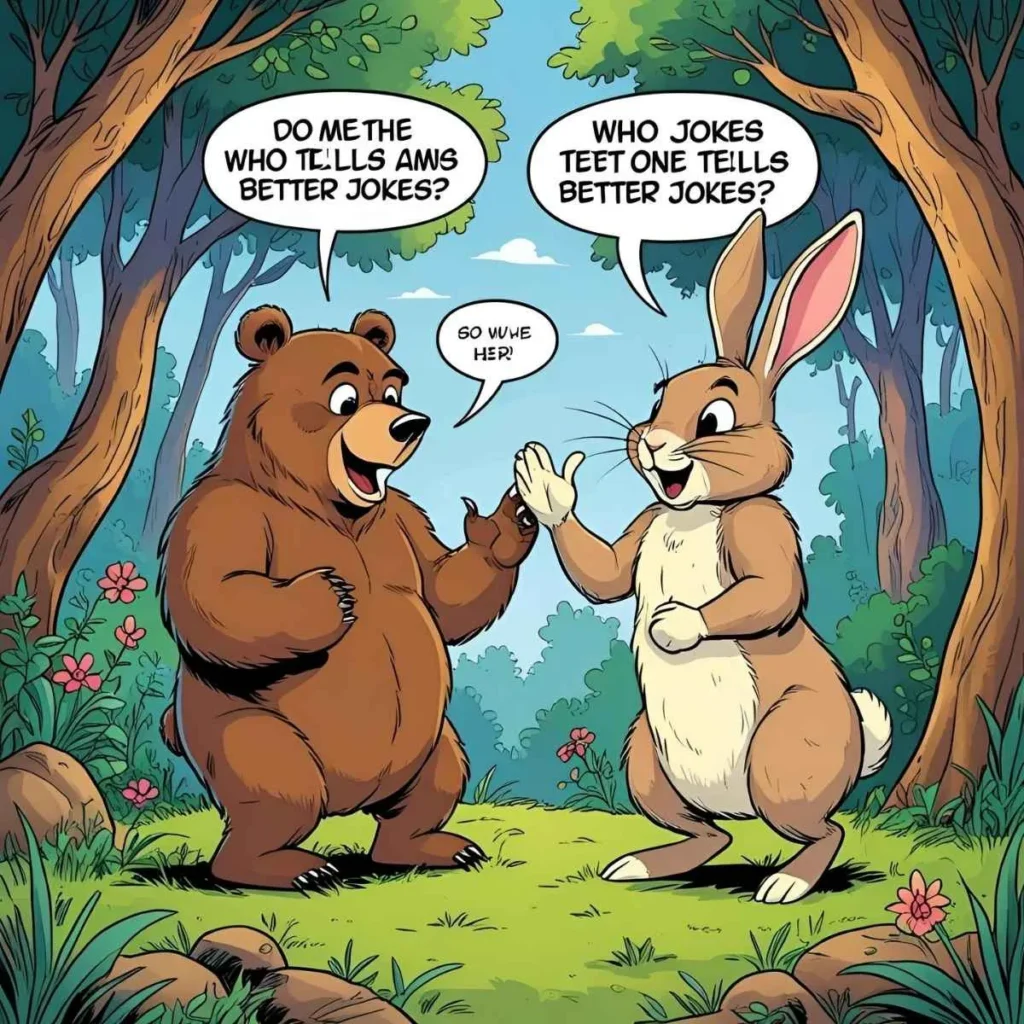 Bear and Rabbit Joke Origin