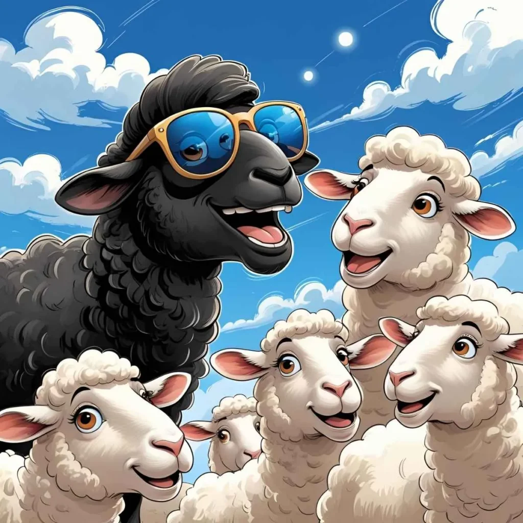 Black Sheep White Sheep Joke