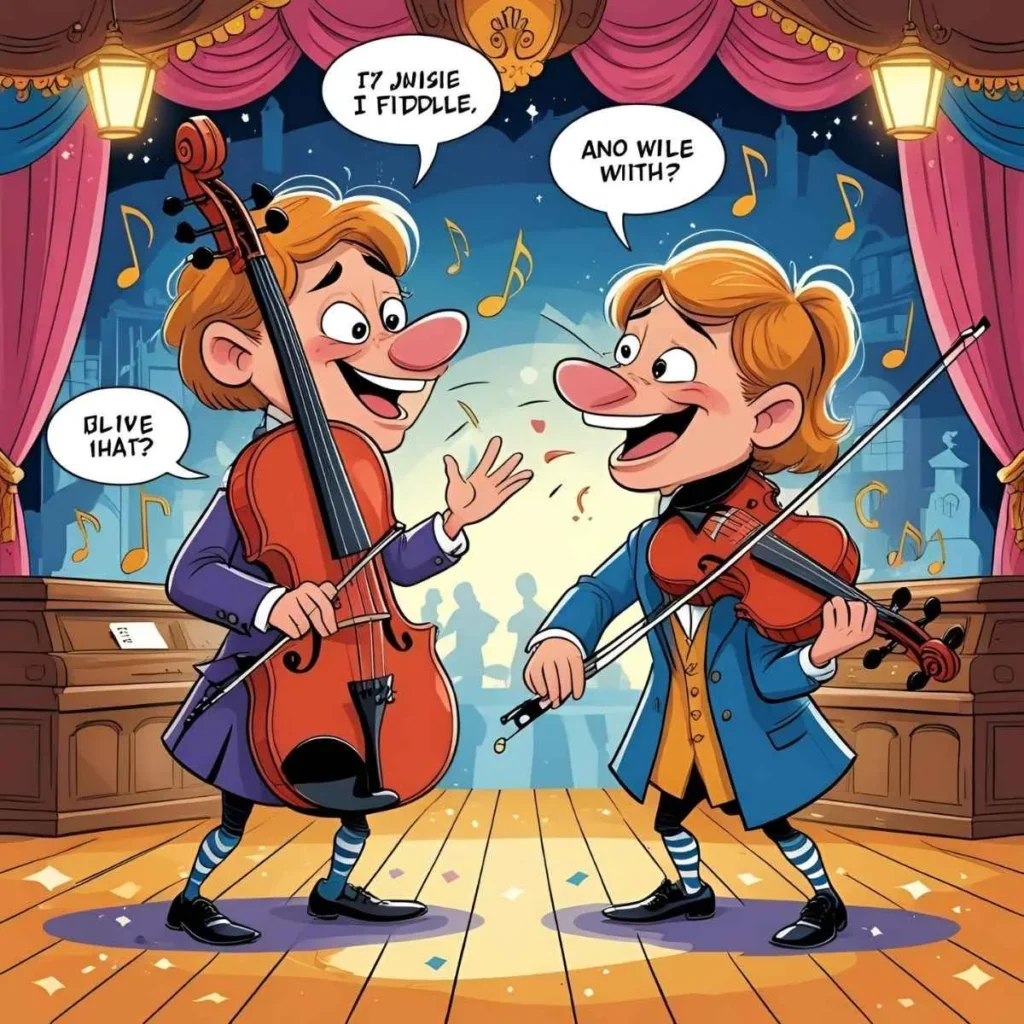  Fiddle vs Violin Joke Funny