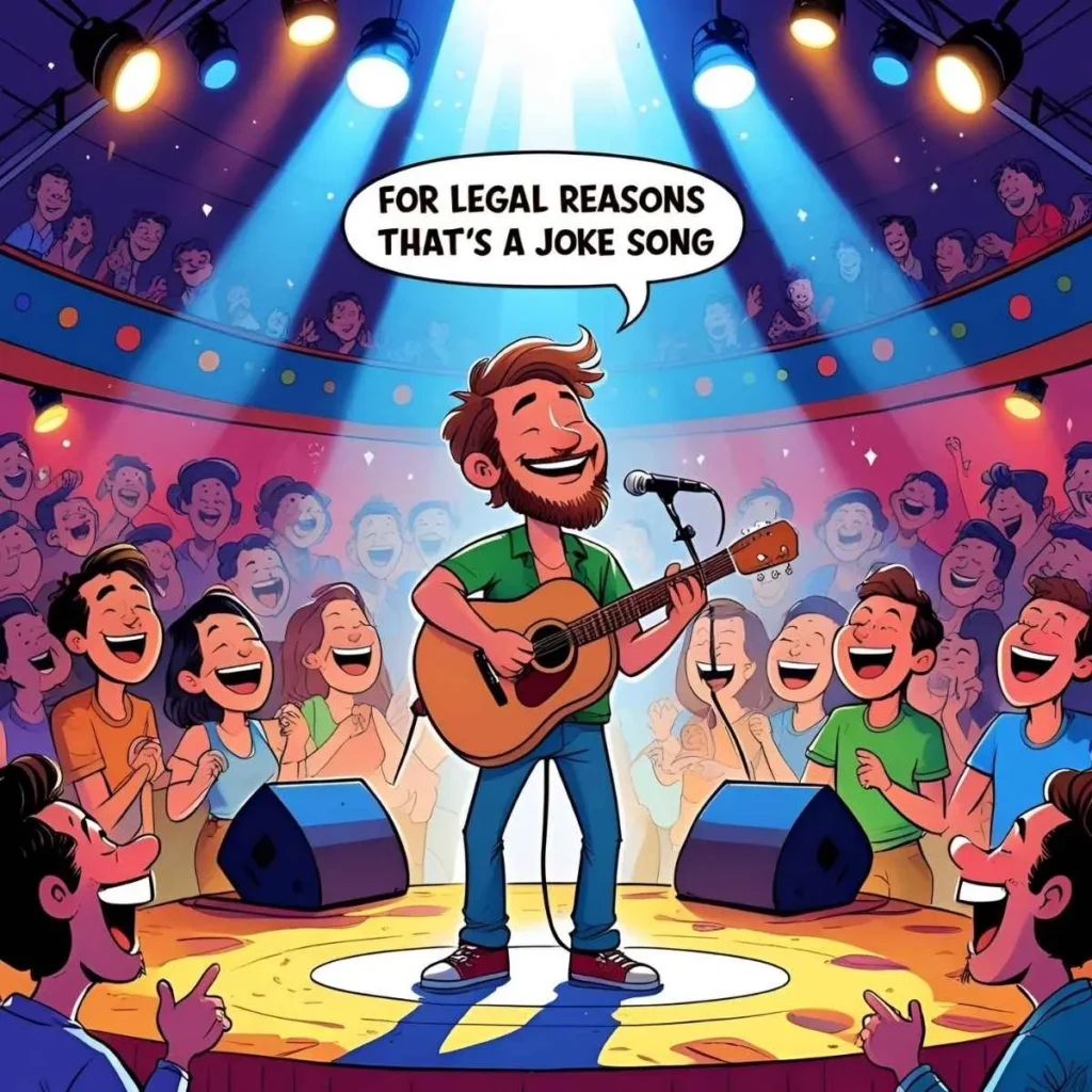 For Legal Reasons That’s a Joke Song