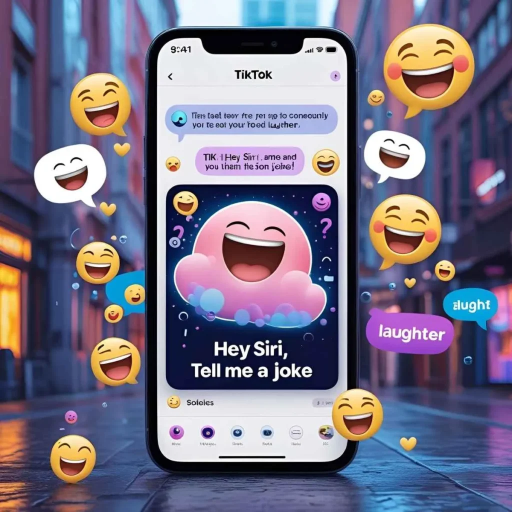 Hey Siri Tell Me a Joke TikTok