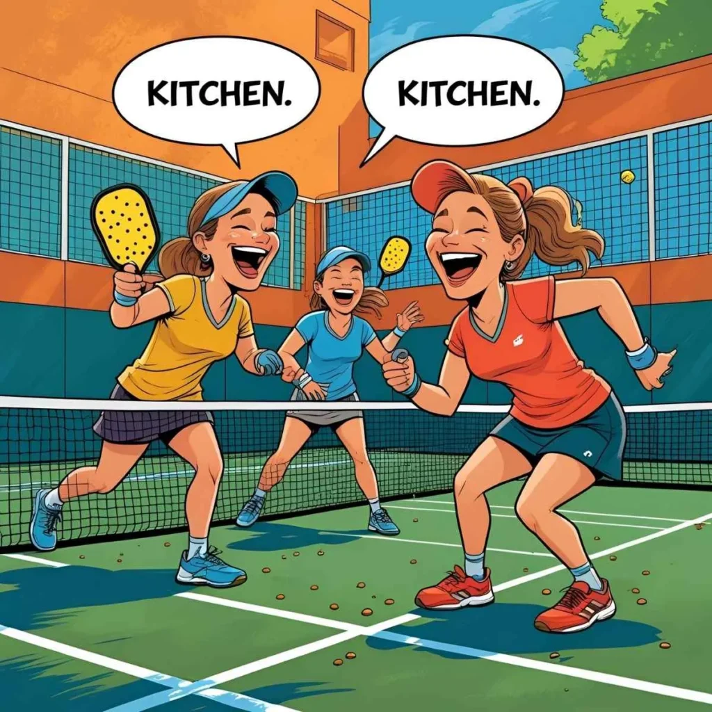 Pickleball Jokes About the Kitchen