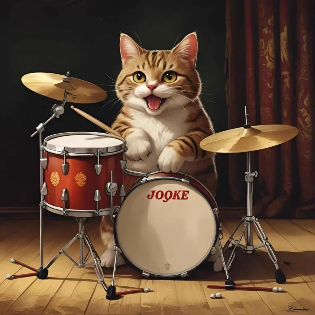 spell the Drum Sound After a Joke