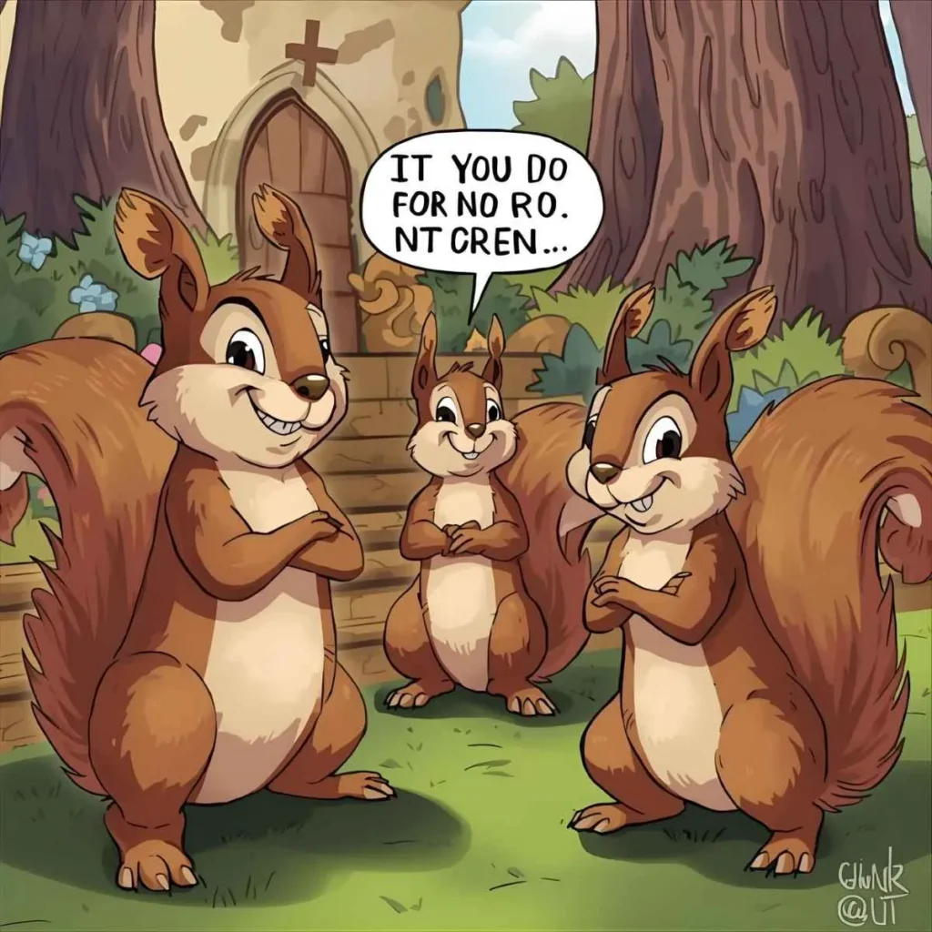 Squirrels in Church Jokes