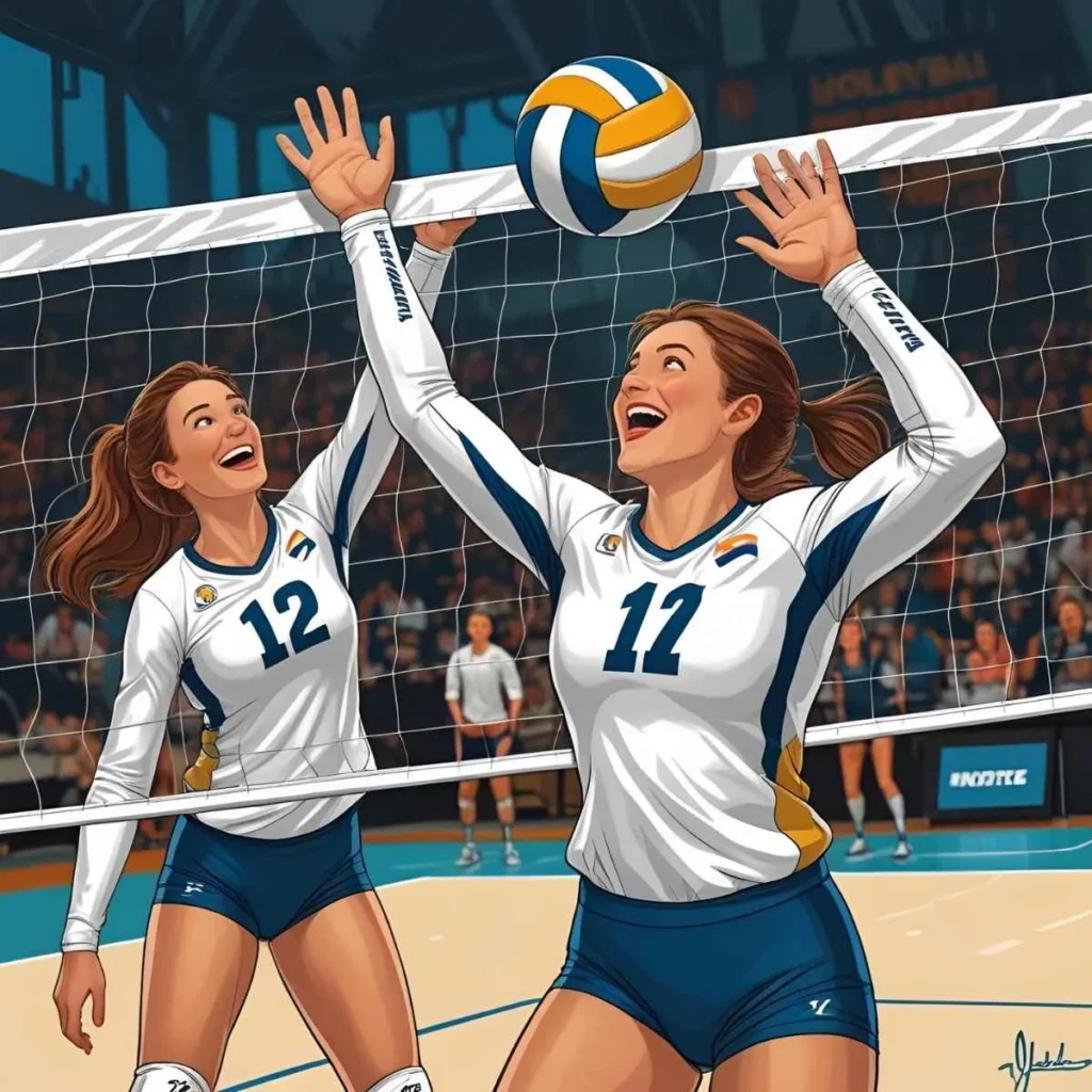 Volleyball jokes in English