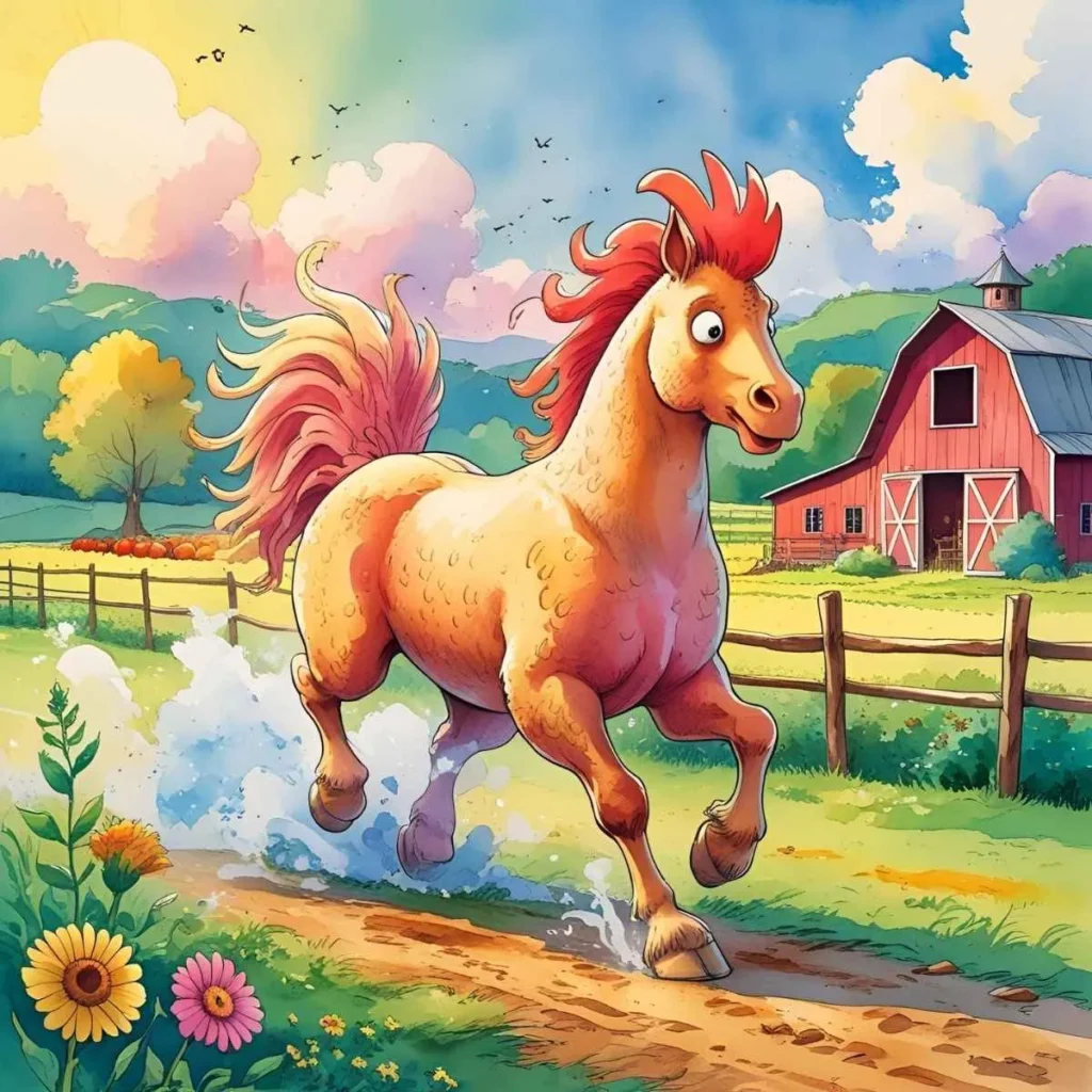 Anti Joke Chicken Horse