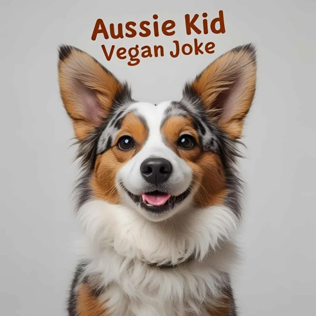 Aussie kid vegan joke