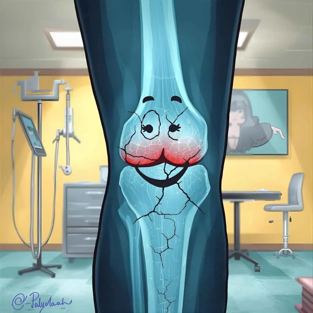 Bad Knee Xray Joke