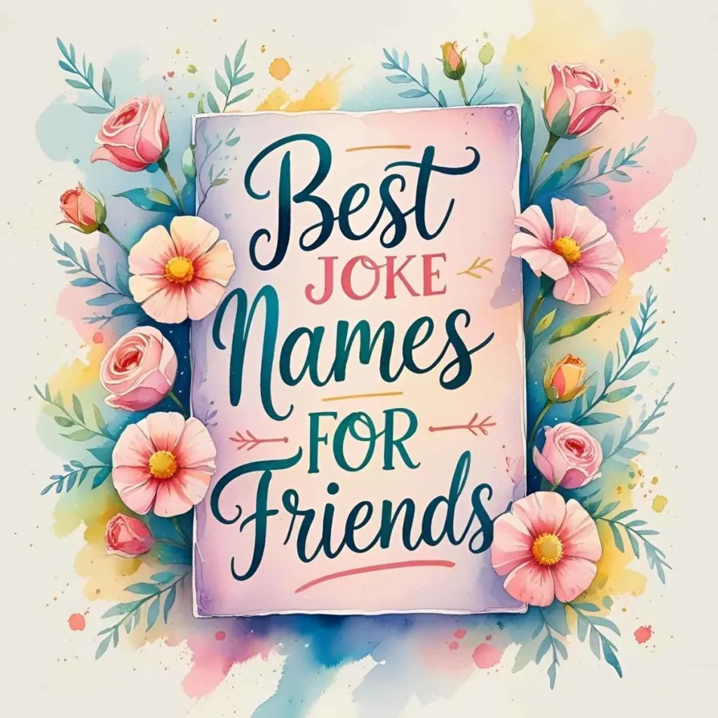 Best Joke Names for Friends