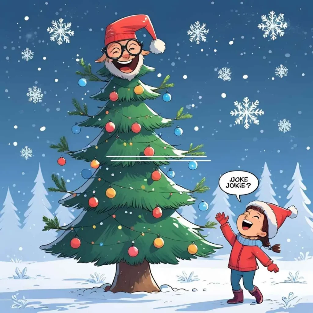 Christmas Tree Joke for Kids