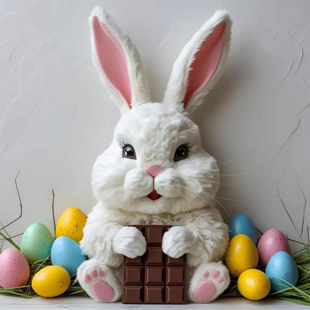 Easter Bunny Chocolate Joke