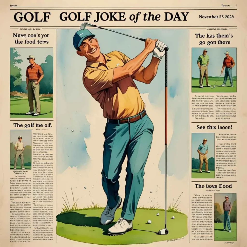 Golf Joke of the Day November 25 2023