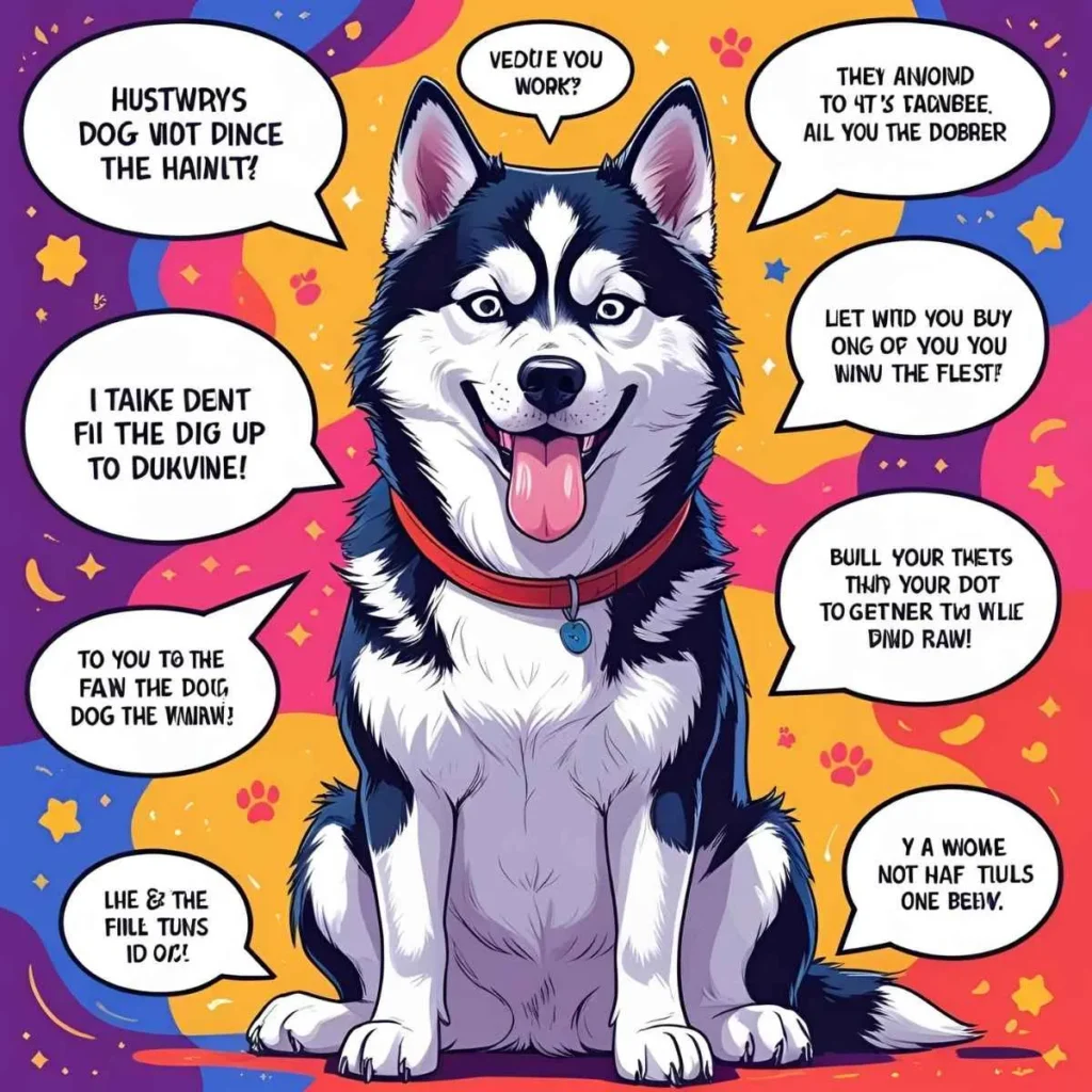 Husky Meme Joke