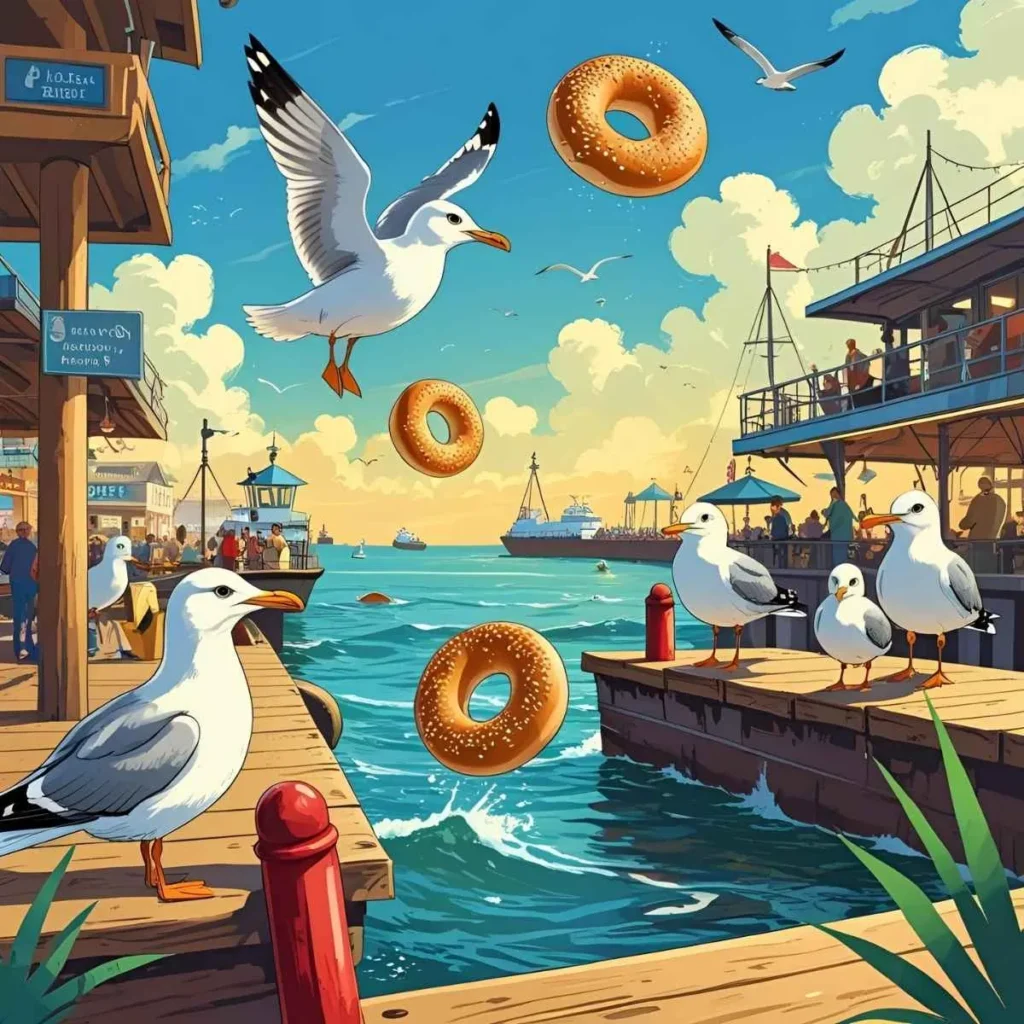 Seagull Bagel Joke