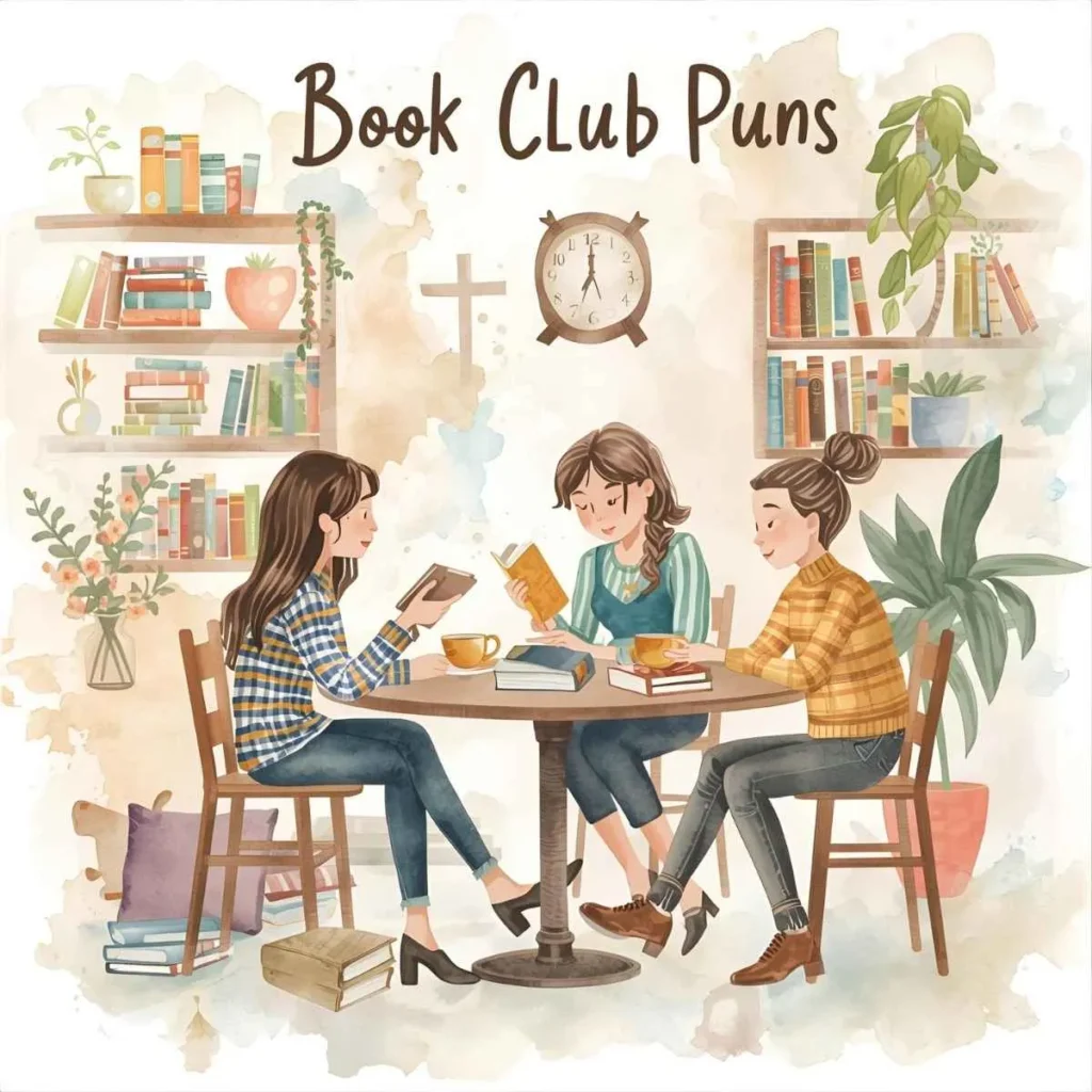 Book Club Puns
