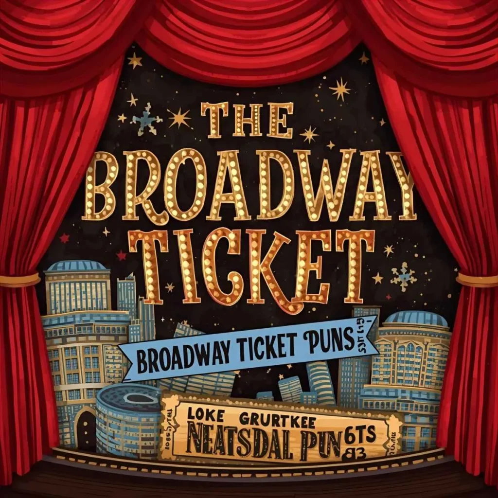 Broadway Ticket Puns