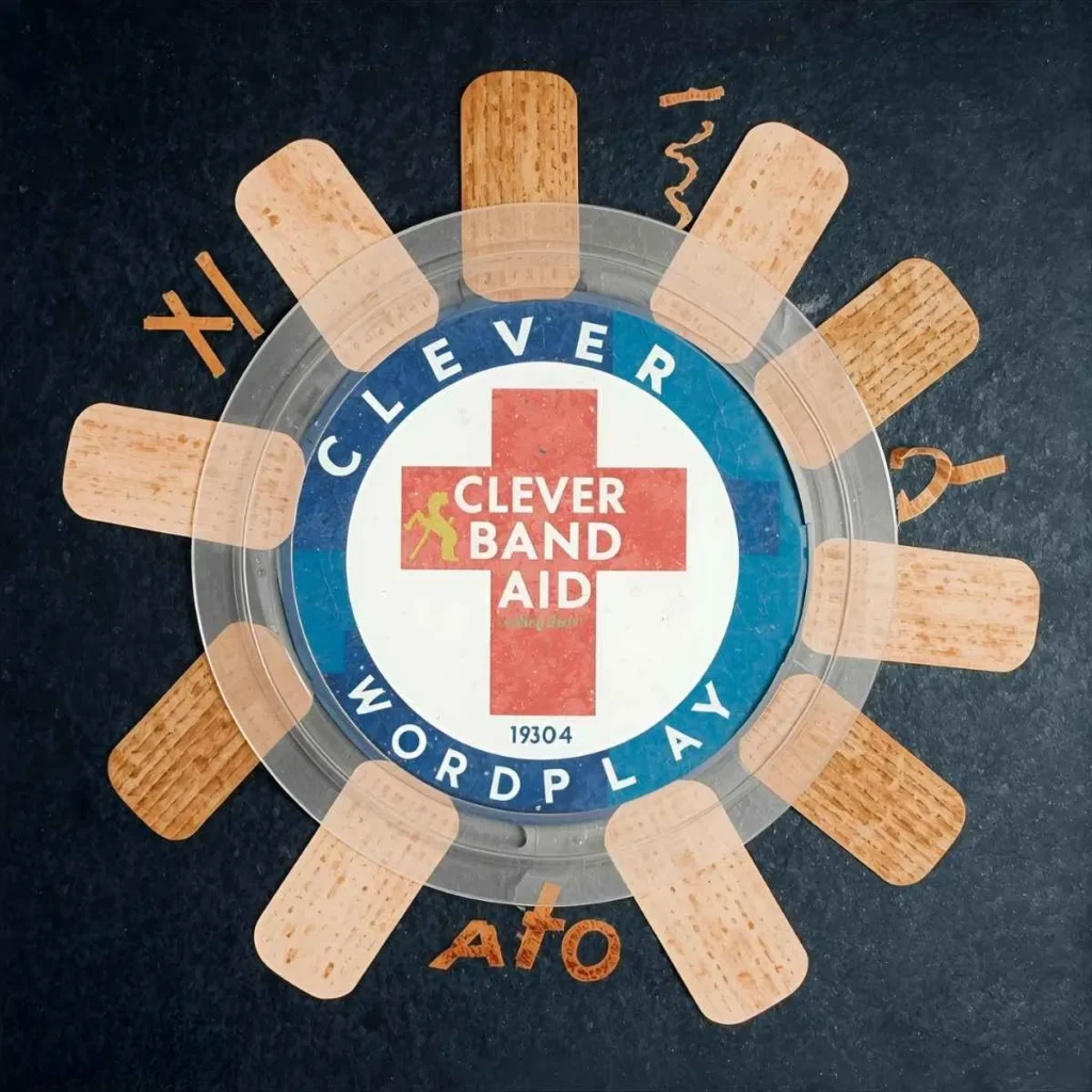 Clever Band Aid Wordplay