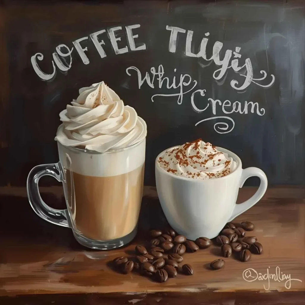 Coffee and Whip Cream Puns