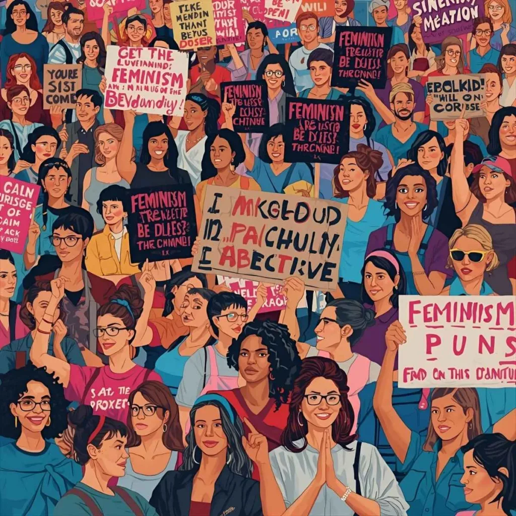 Feminism Puns for Signs & Posters