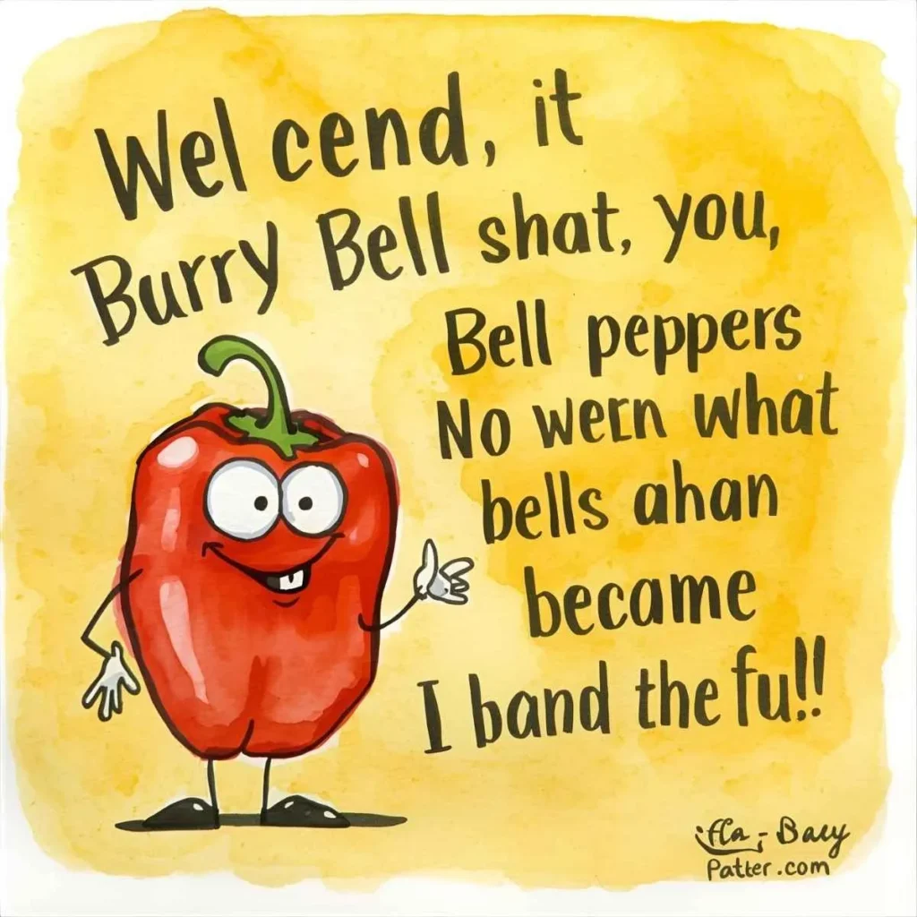 Funny Bell Pepper Pun