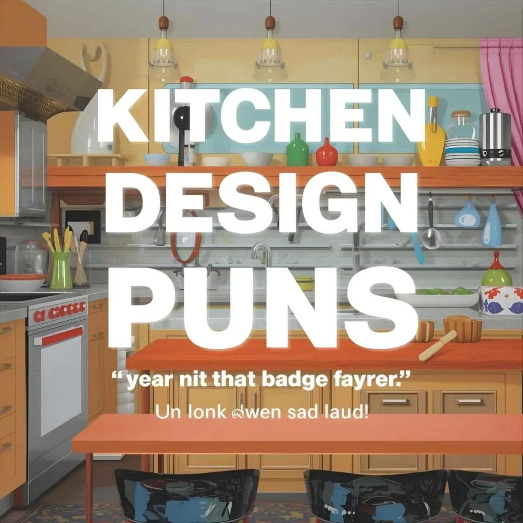  Kitchen Design Puns