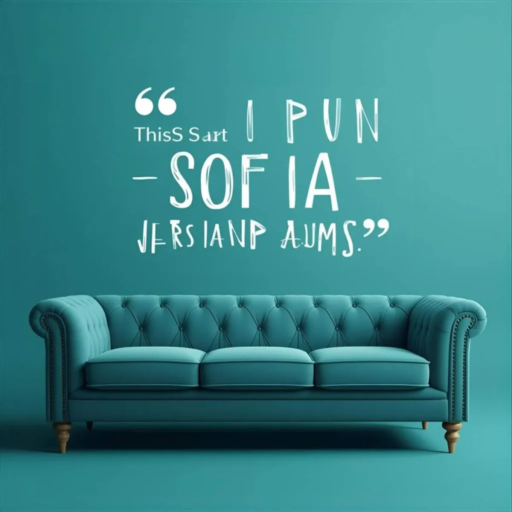Sofa Puns for Instagram Captions