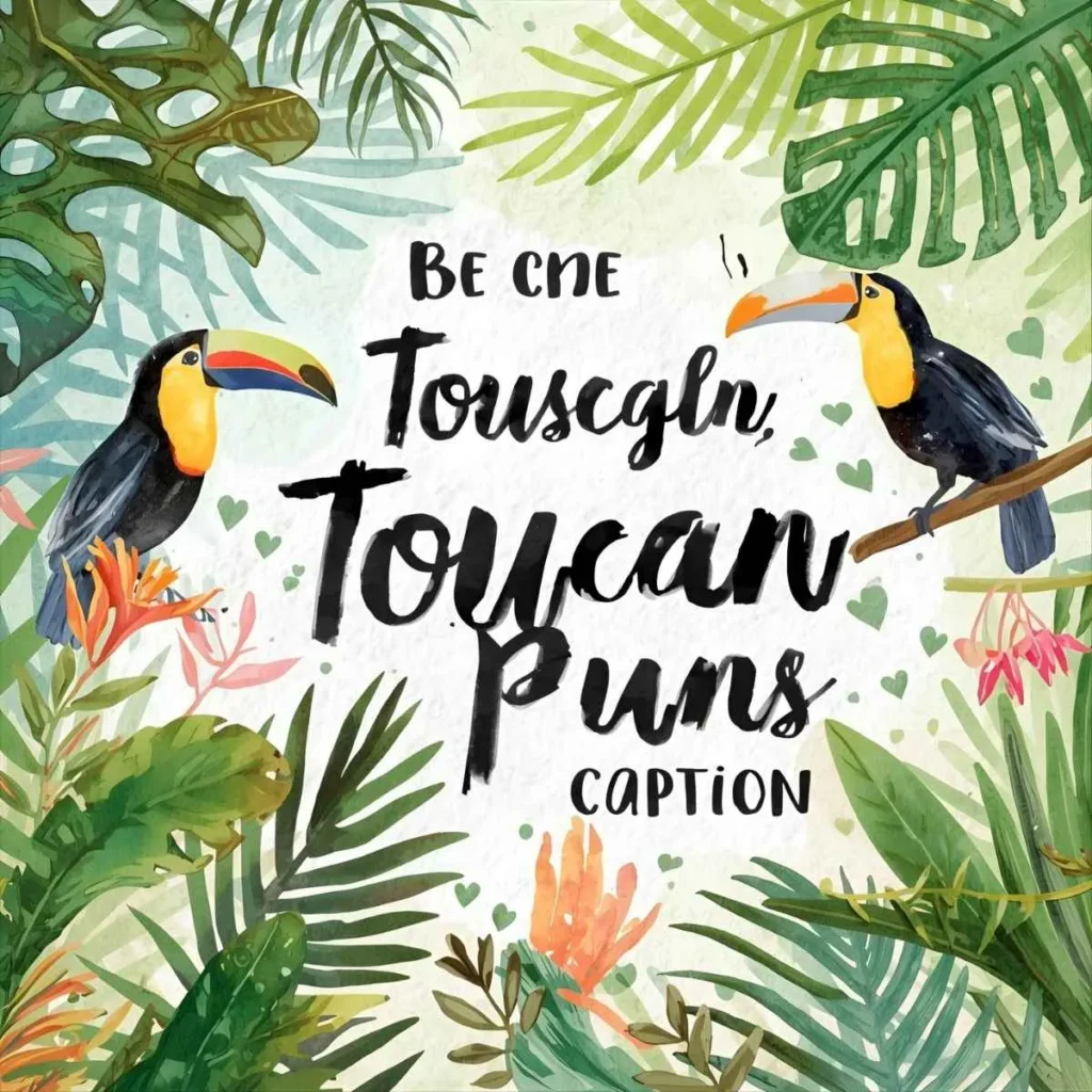 Toucan Puns for Instagram Captions