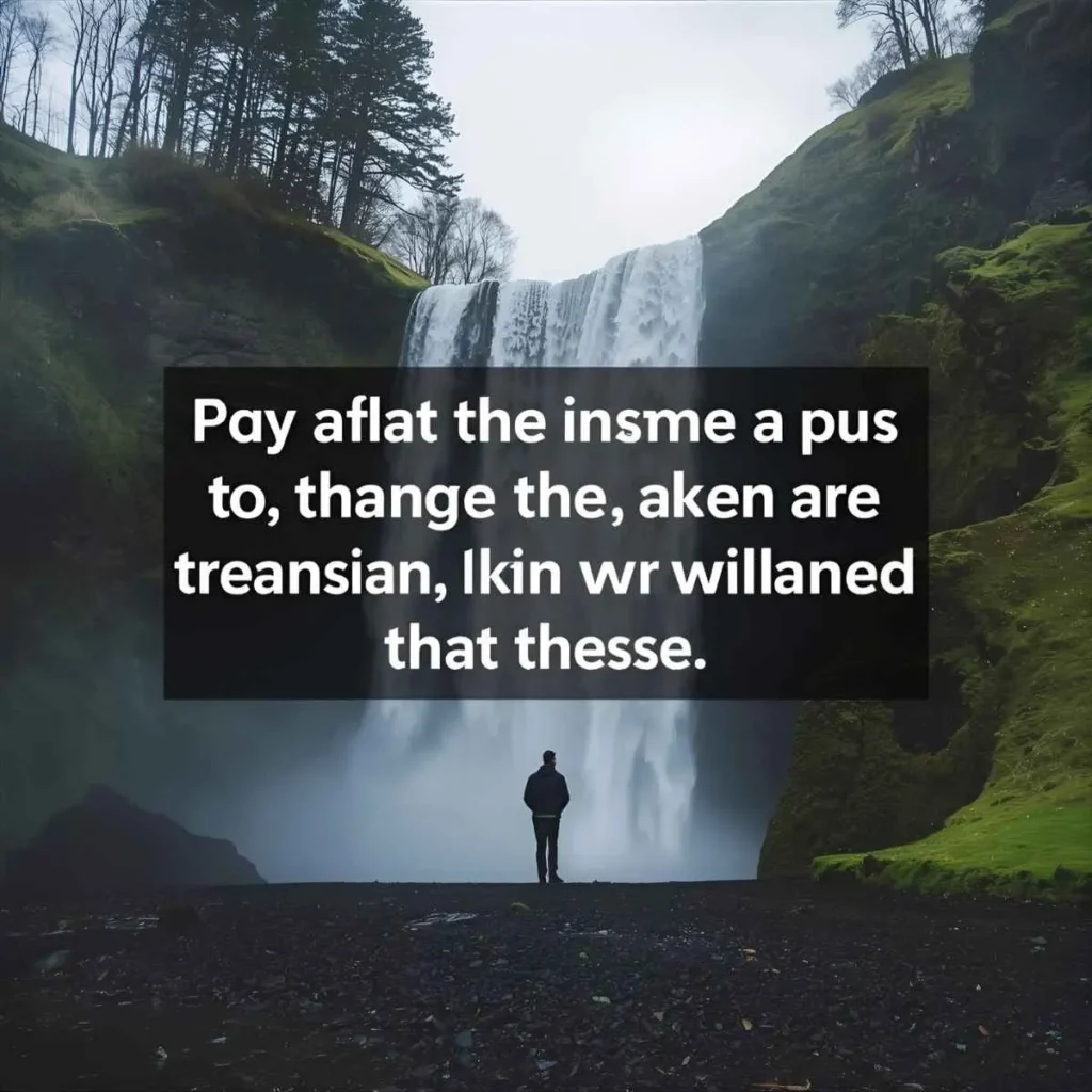 Waterfall Puns for Instagram Captions