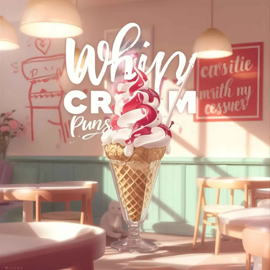 Whip Cream Dessert Puns