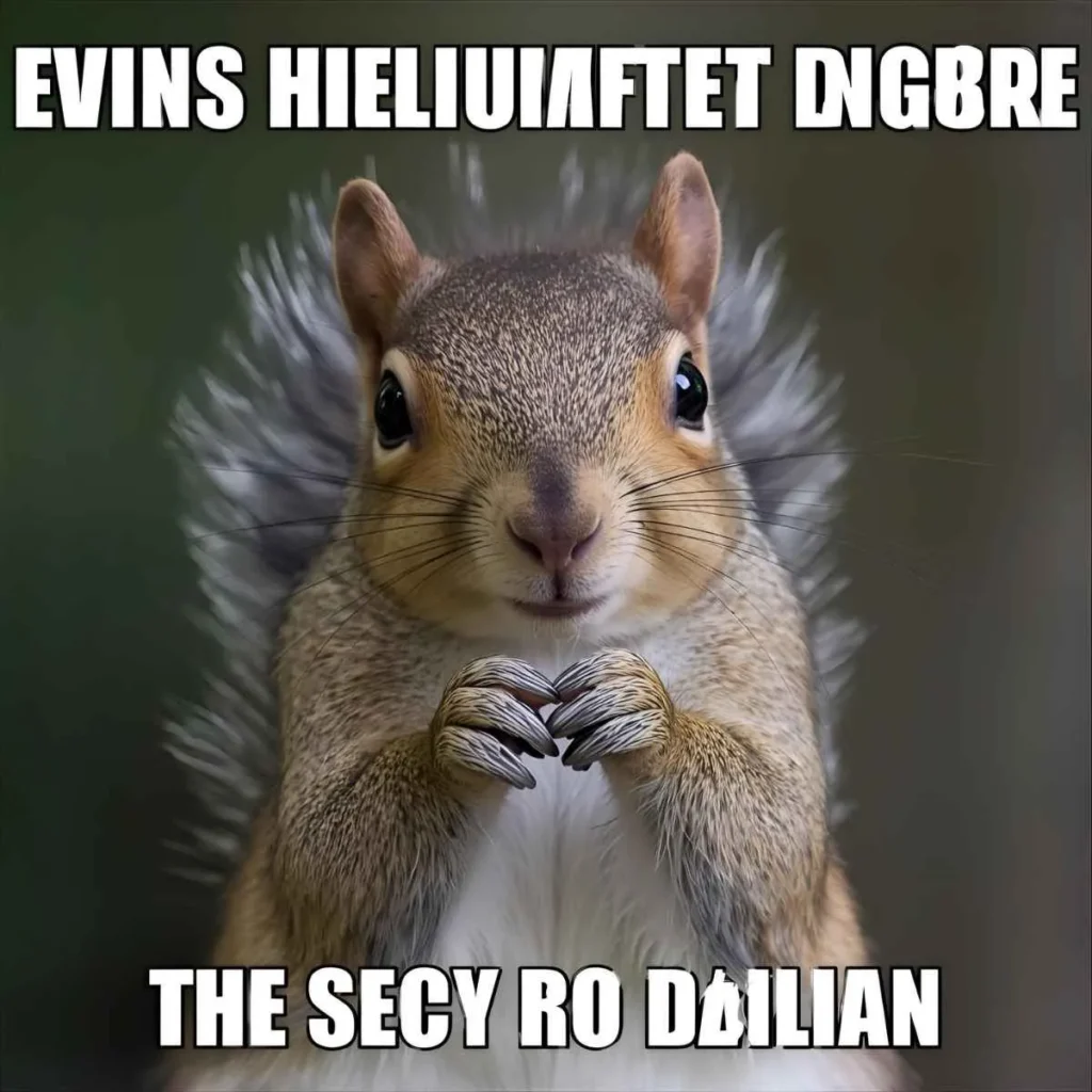 Cute Squirrel Puns for Instagram Captions
