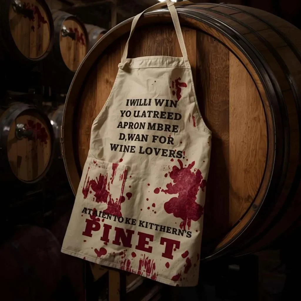 Hilarious Apron Puns for Wine Lovers
