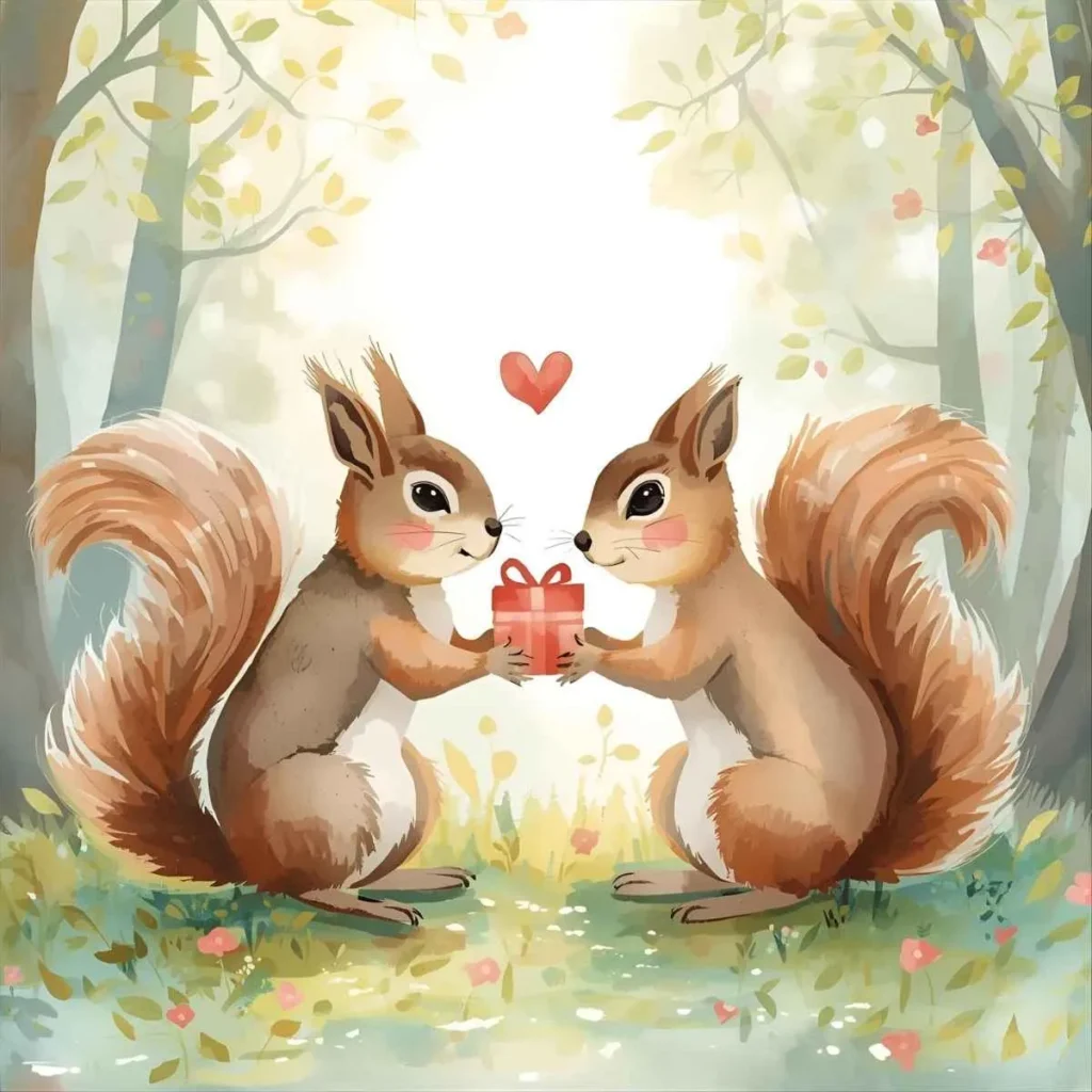 Squirrel Love Puns
