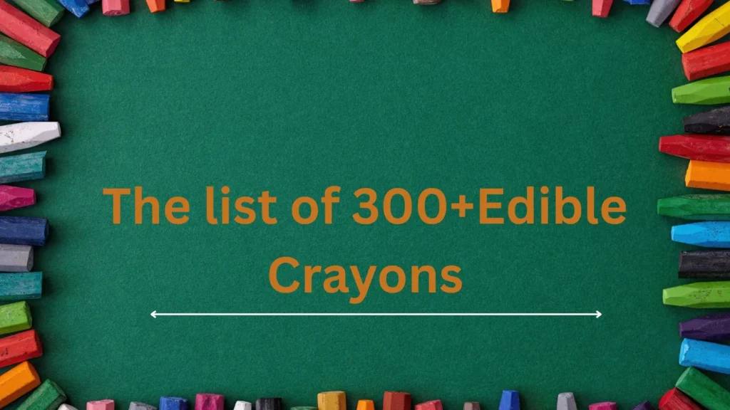 Edible Crayons