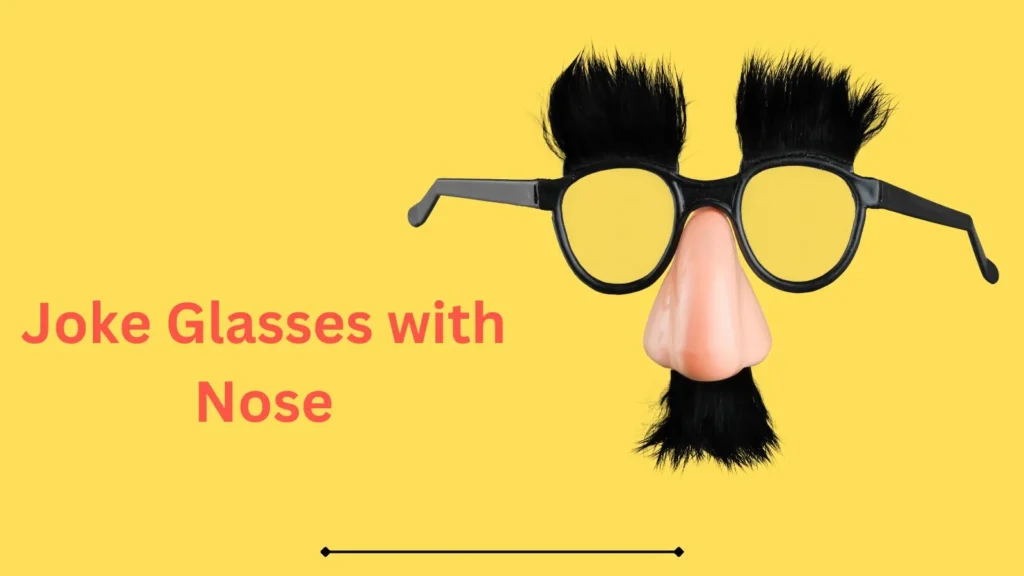 Joke Glasses with Nose
