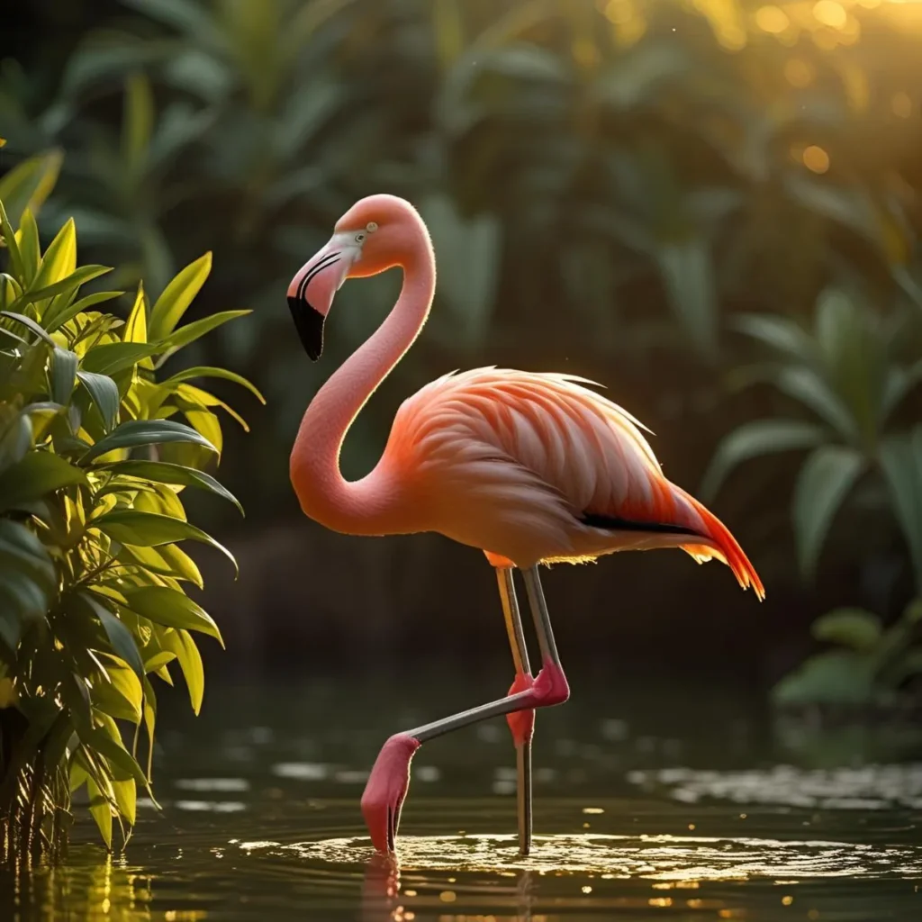 Flamingo Joke Foot Down