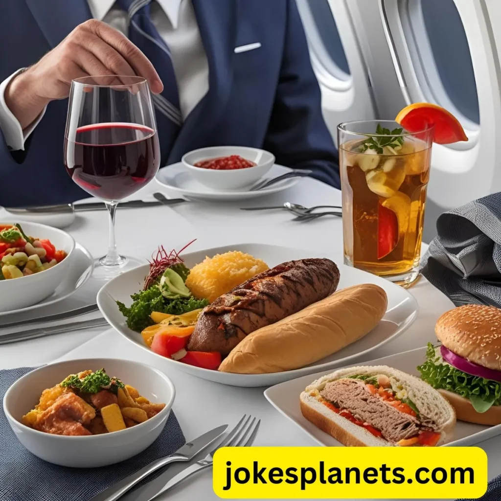 Airplane Food Puns