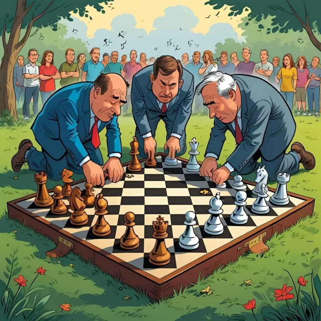 America so Bad at Chess Joke