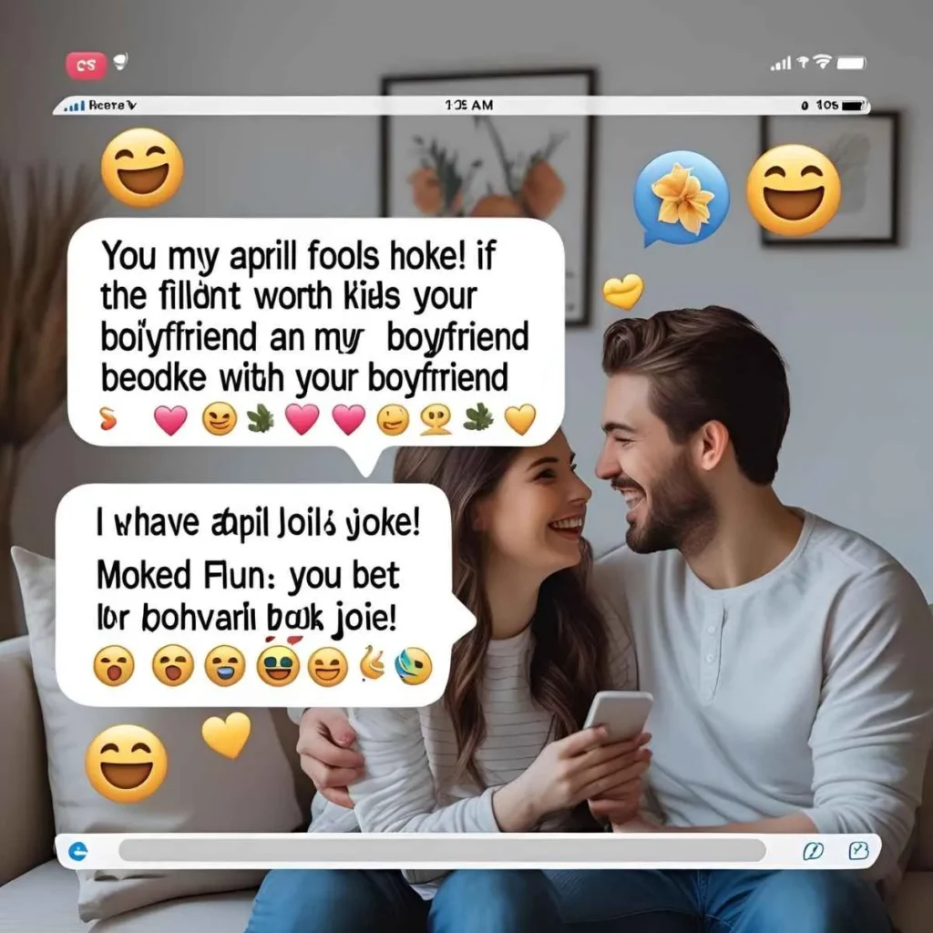 April Fools Joke for Boyfriend Over Text