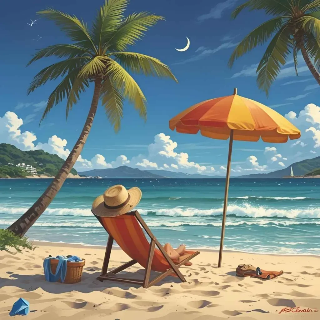 Beach Joke in Barbie