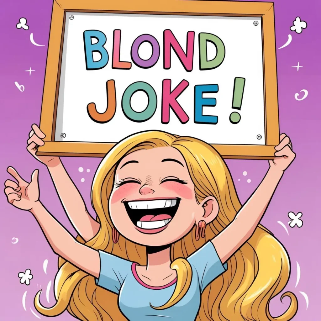 Blond Joke Meme