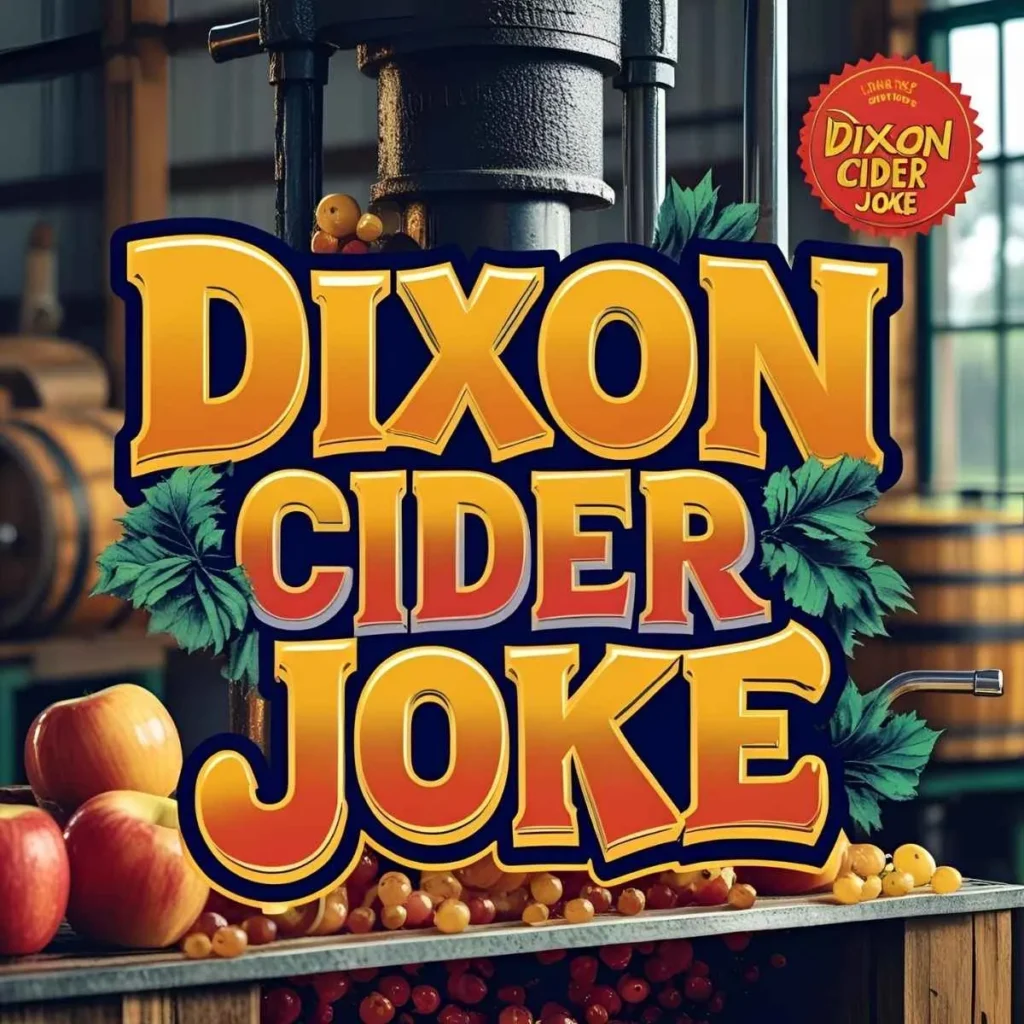 Dixon Cider Joke Meaning