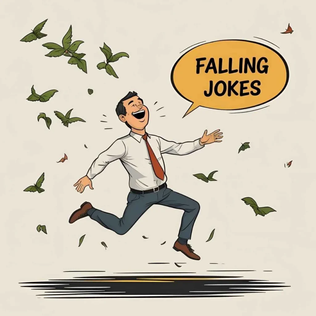 Falling Jokes one‑liners