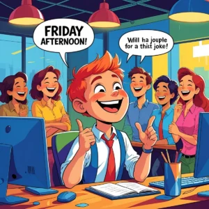 Read more about the article 350+Hilarious Friday Joke for Work