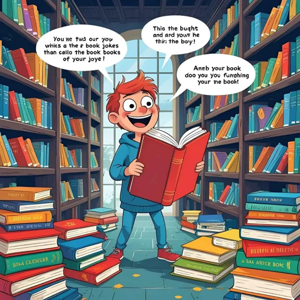 Funny Book Joke