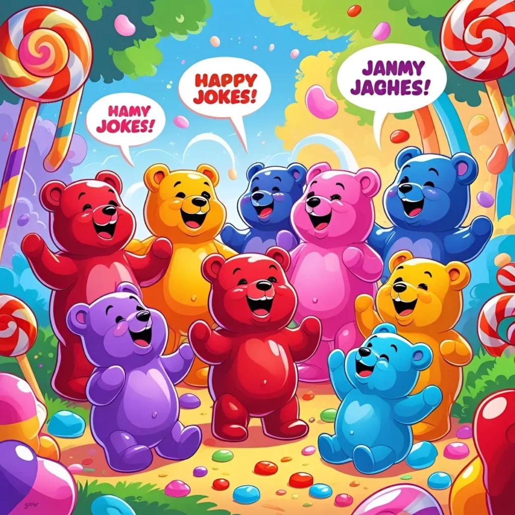 Gummy Bear Jokes One Liners