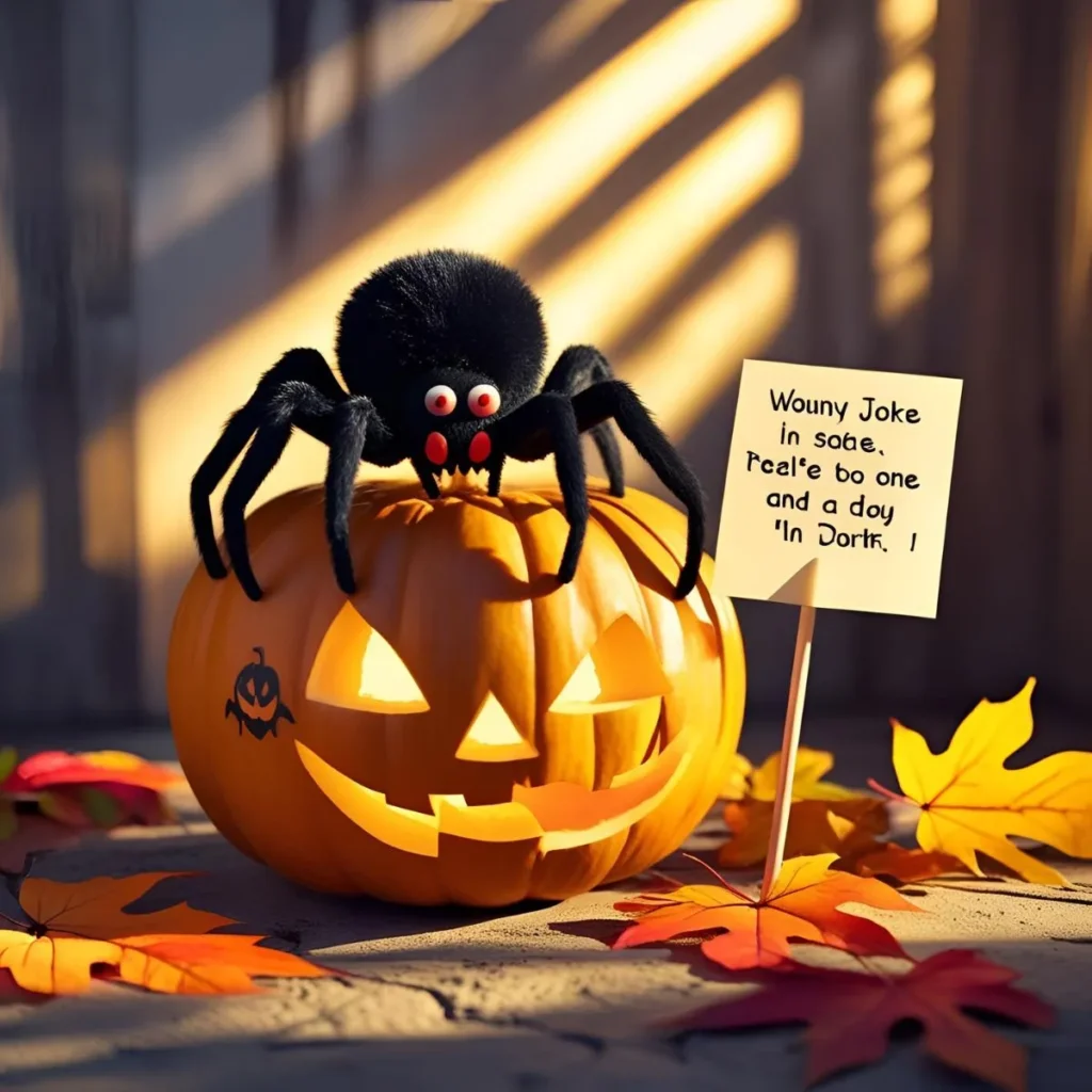 Halloween Spider Joke