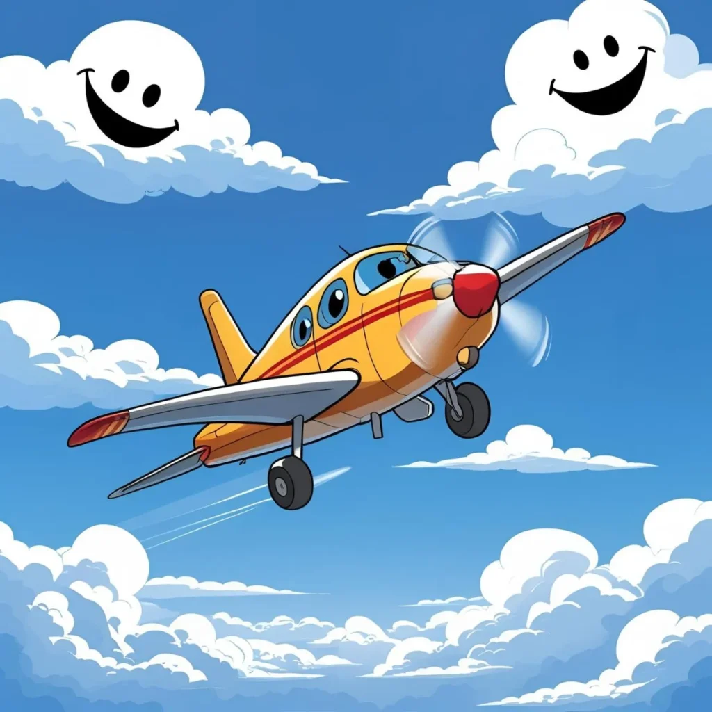 Joke Flying Head Meaning
