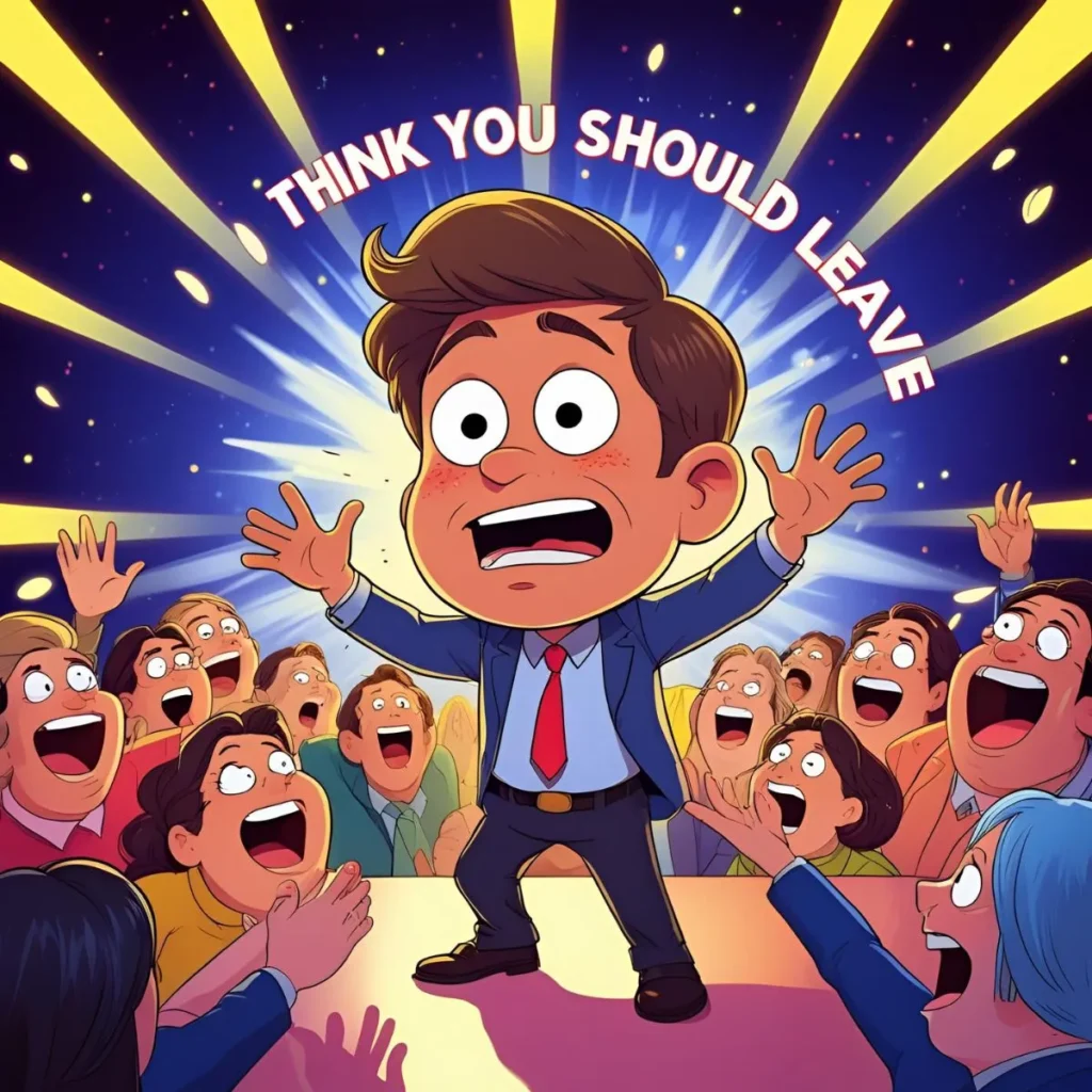 Joke GIF Should Leave