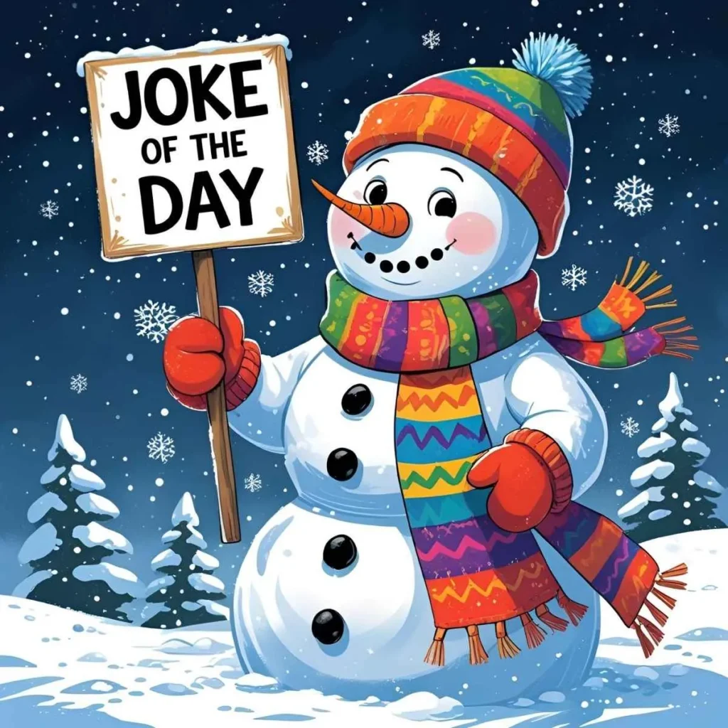 Joke of the Day Winter Theme